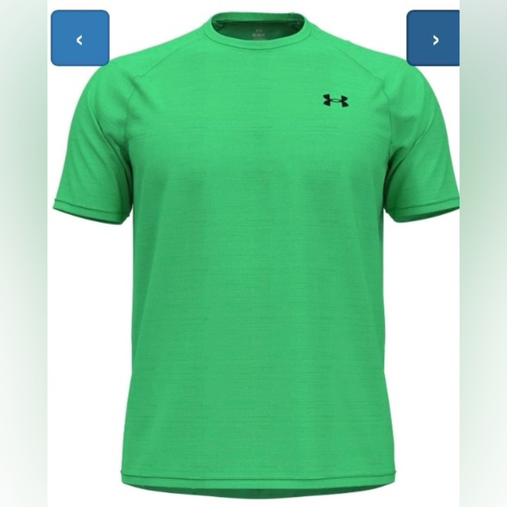 Under Armour Mens Tiger Tech 2.0 T-Shirt, Color Vapor Green/Black Size: XX-Large